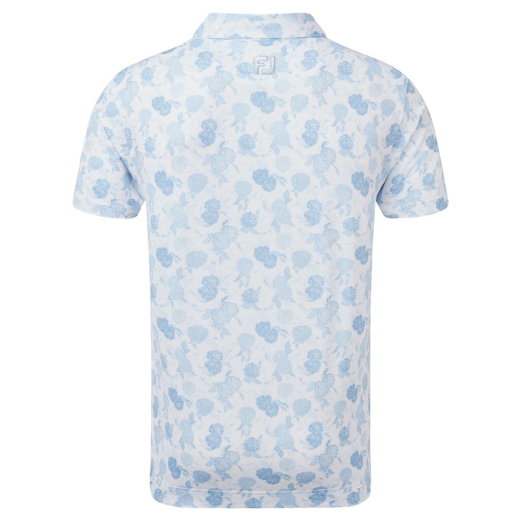 Footjoy Vintage Floral Print Lisle Golf Shirt 87963