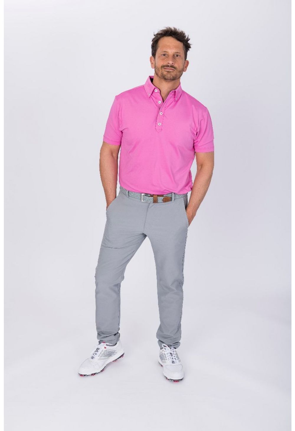 FootJoy Lisle Solid Golf Polo Shirt 90276