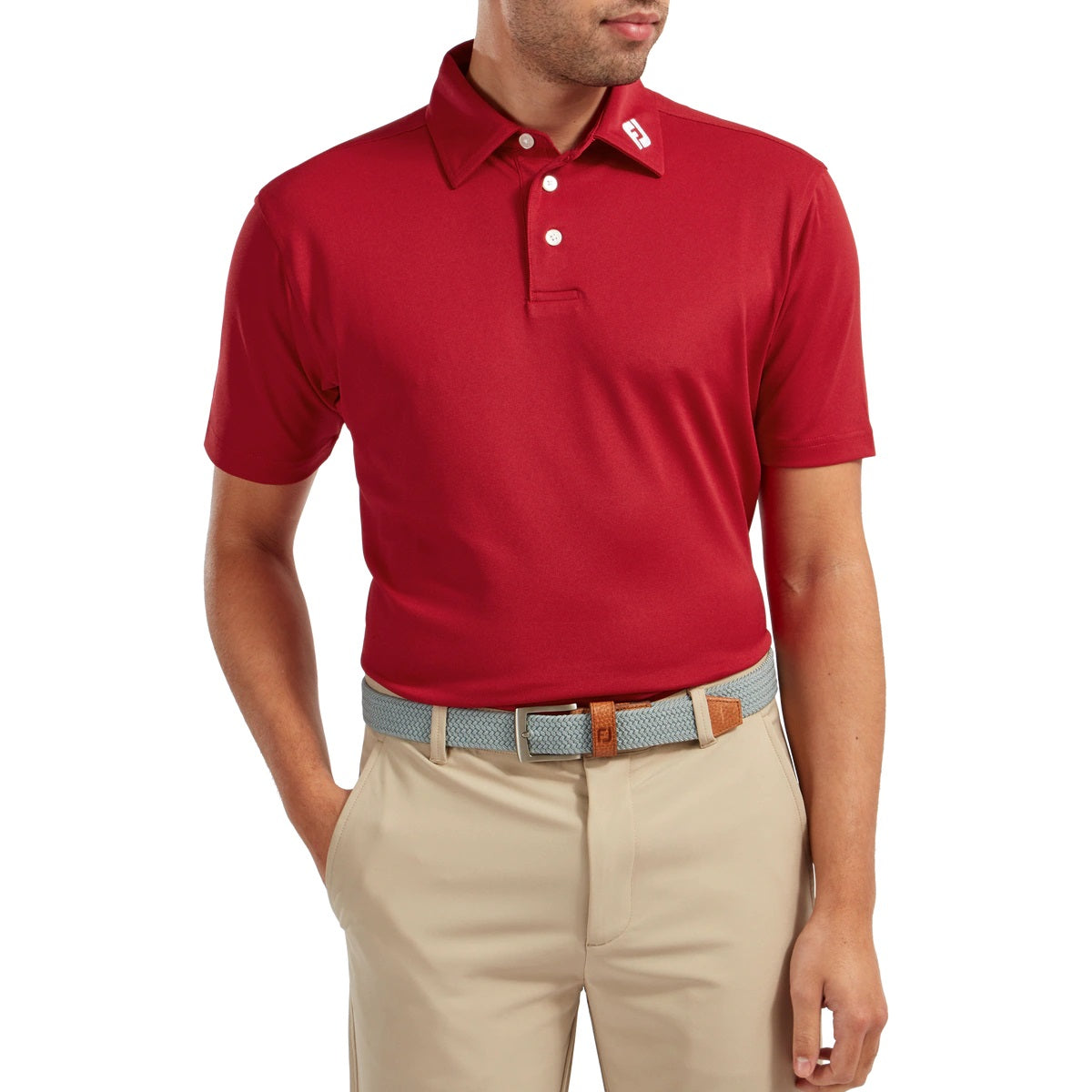 FootJoy Stretch Pique Solid Golf Polo Shirt 91825
