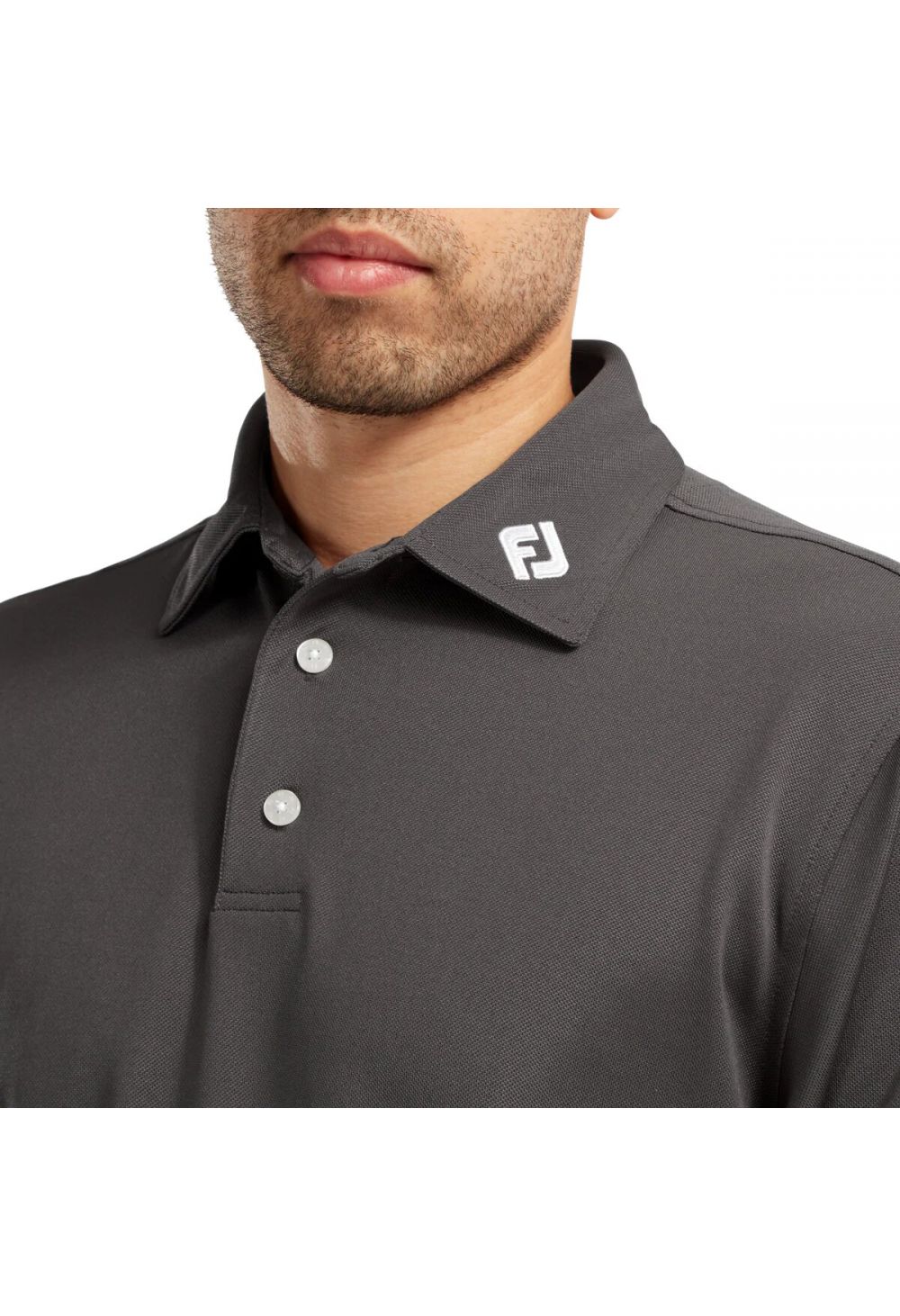 Footjoy Stretch Pique Solid Golf Polo Shirt 92420