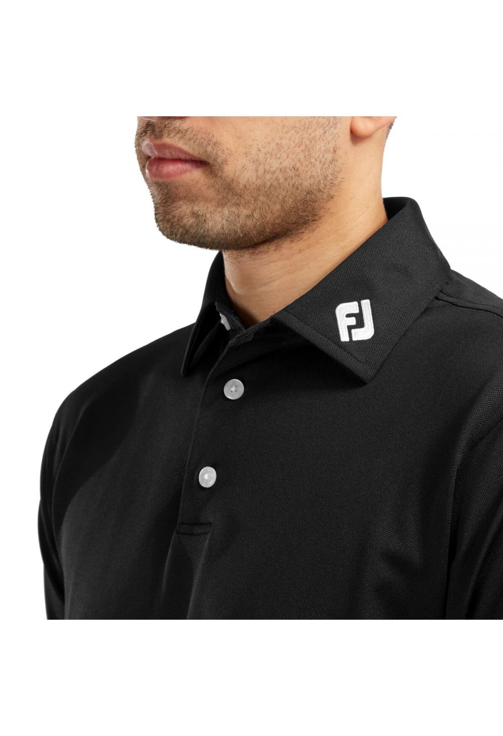 Footjoy Stretch Pique Solid Golf Shirt 91822