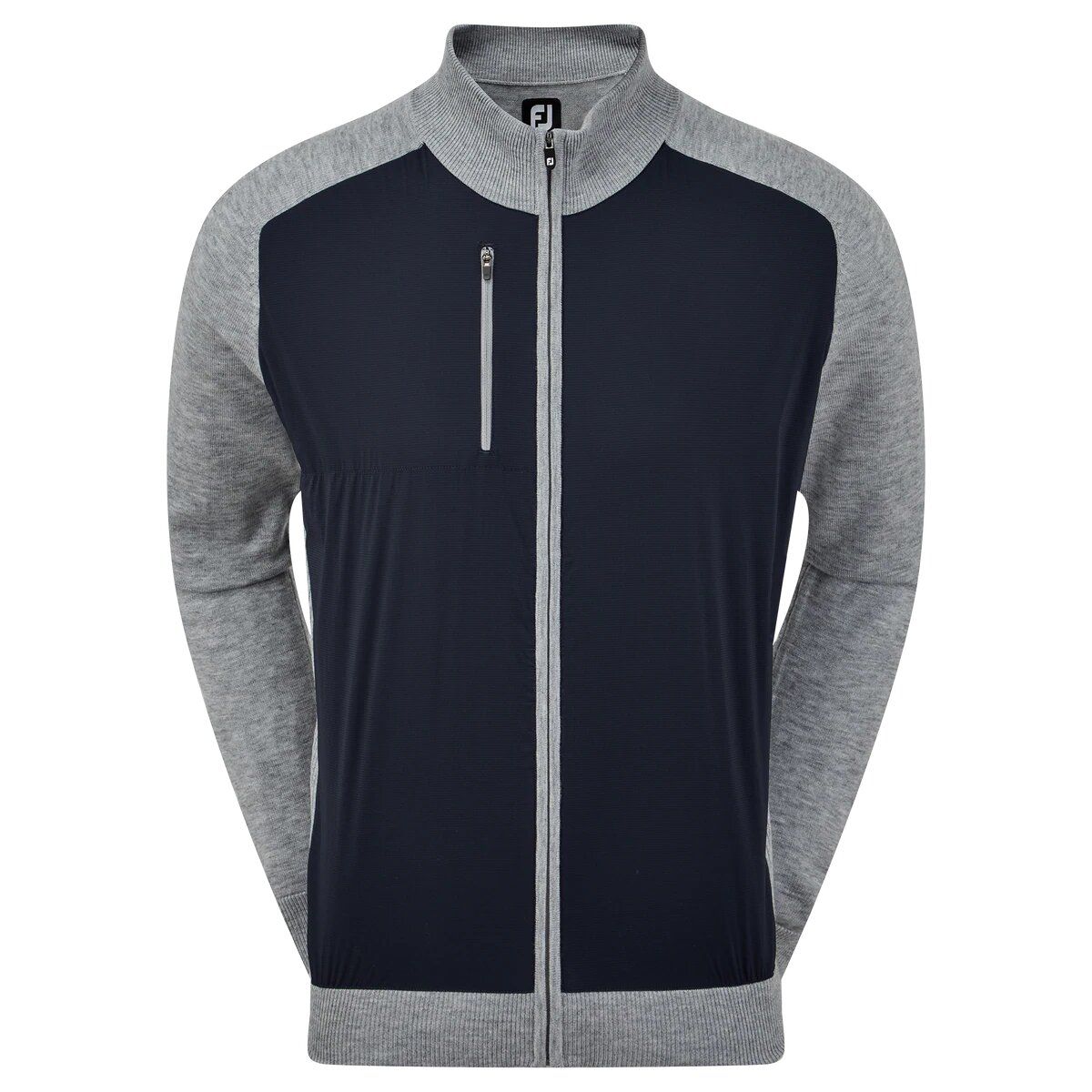 Footjoy Wool Blend Tech Full Zip Golf Sweater 92948 – Clarkes Golf