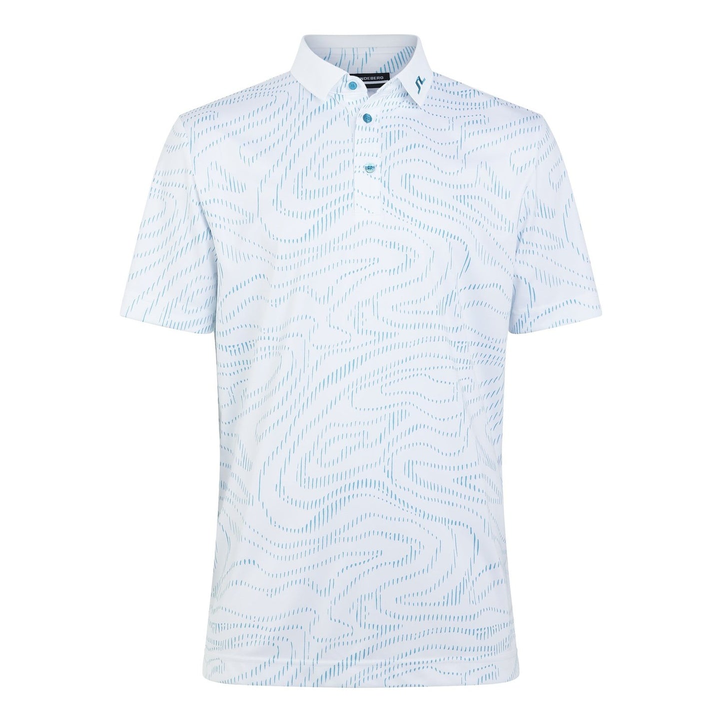 J.Lindeberg KV Print Golf Shirt GMJT05563