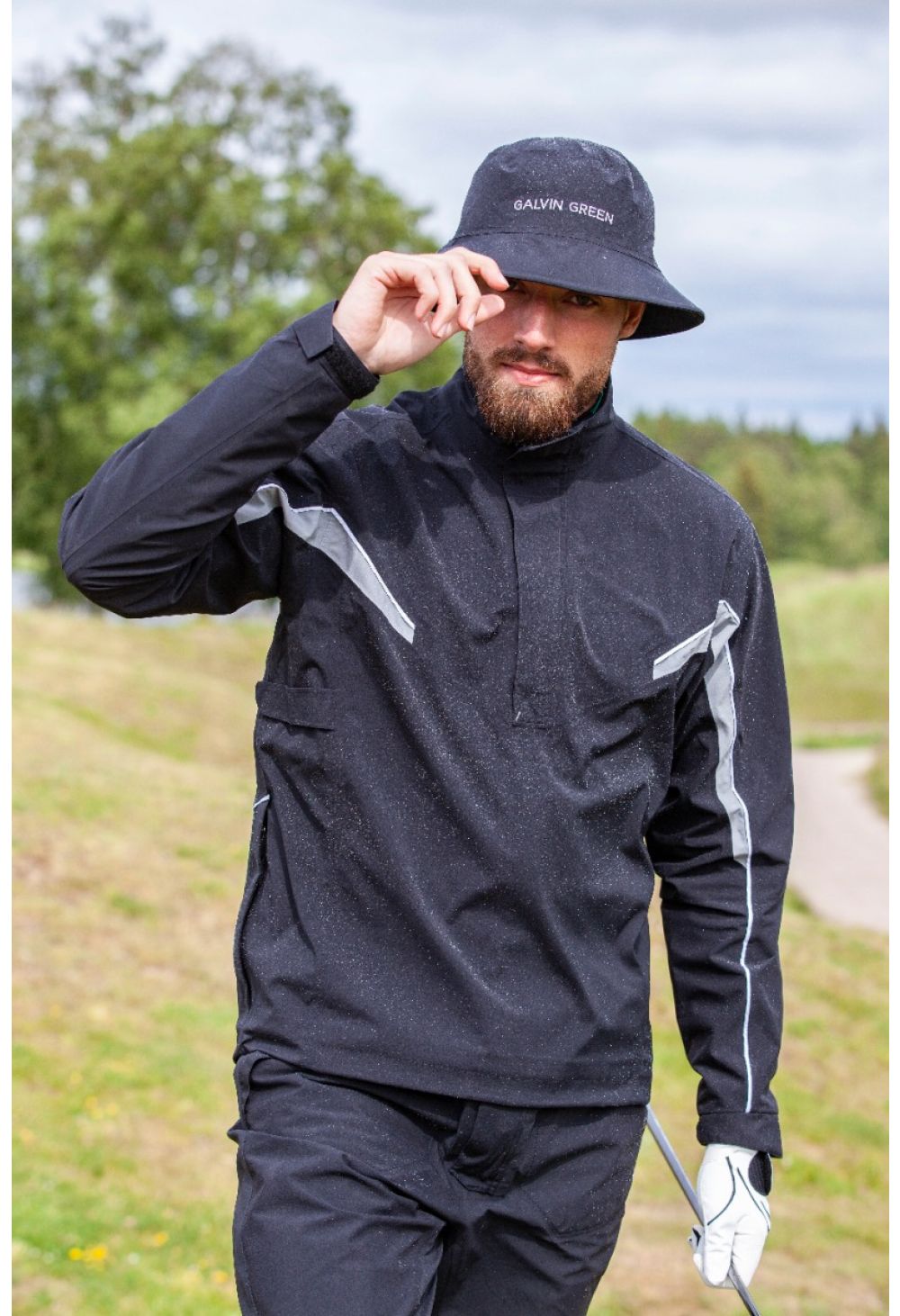Galvin Green Abe 1/2-Zip Paclite Waterproof Golf Jacket G1200