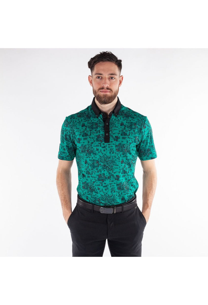 Galvin Green Maddox V8+ Golf Shirt G1261 Green Clarkes Golf