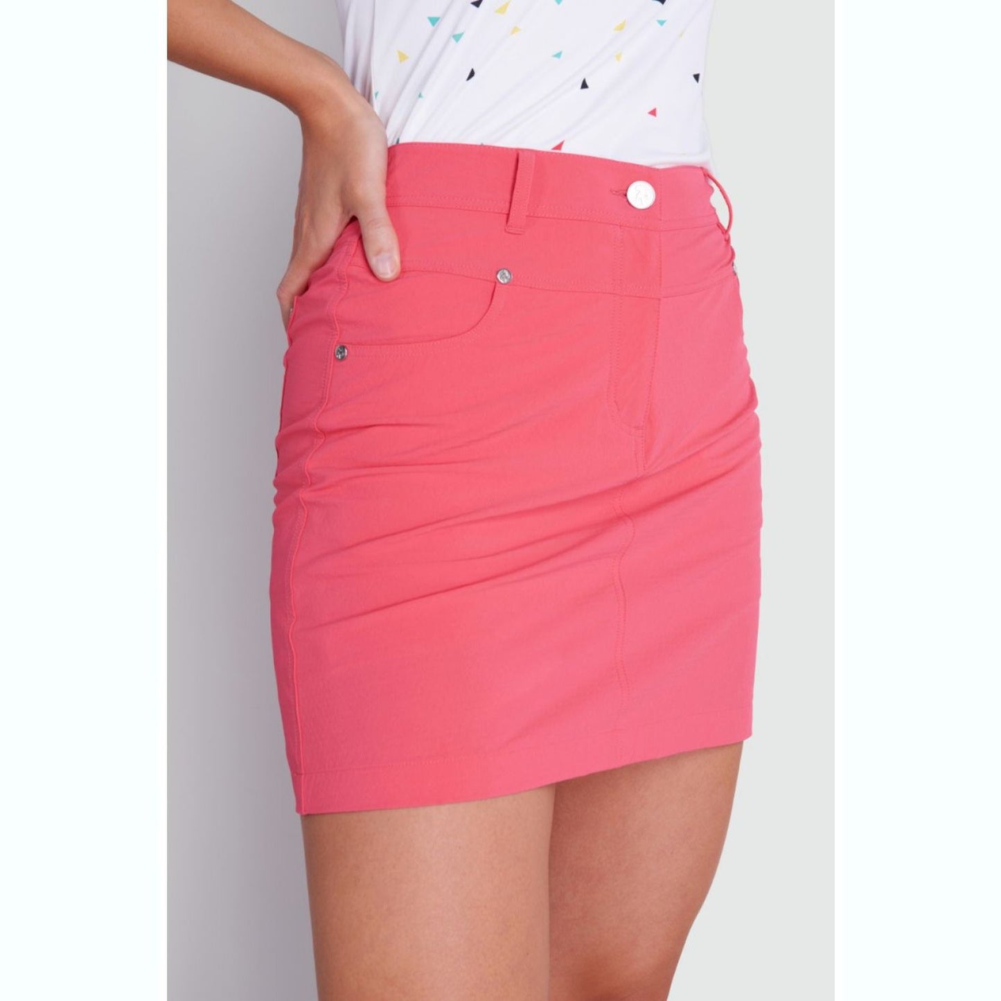 Green Lamb Ladies Mel Spot Golf Skort SG20823