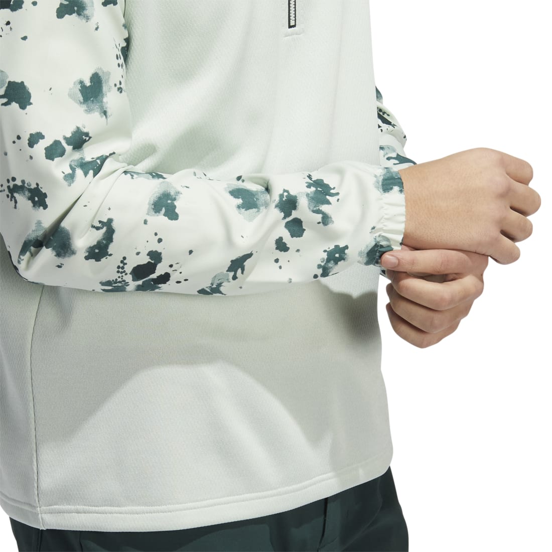 adidas Splatter Print 1/4-Zip Golf Mid Layer HN7174