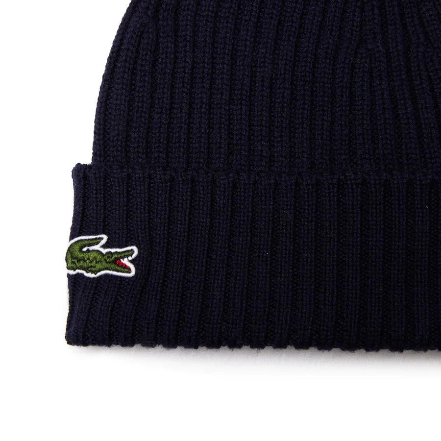 Lacoste Ribbed Wool Golf Beanie RB0001