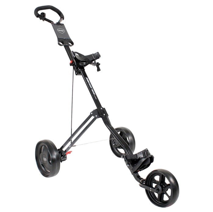 Masters Series 3 Wheel Push Trolley | Black