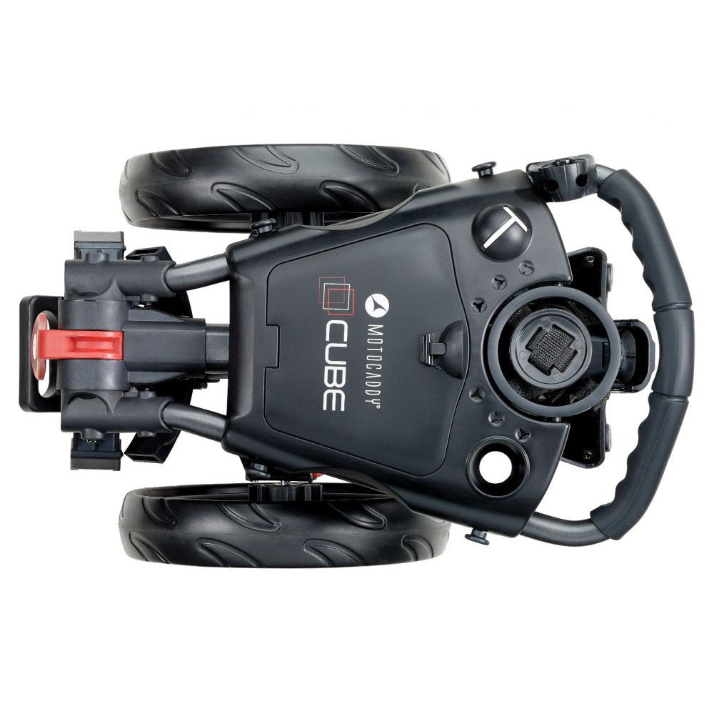 Motocaddy Cube Golf Push Trolley | Red