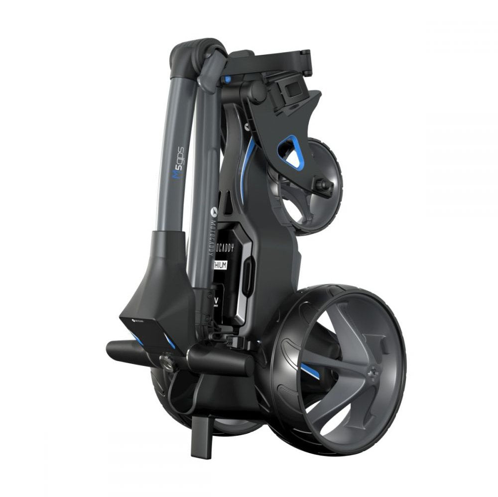 Collapsible Motocaddy M5 GPS Electric Golf Trolley | 18 Hole Lithium Battery