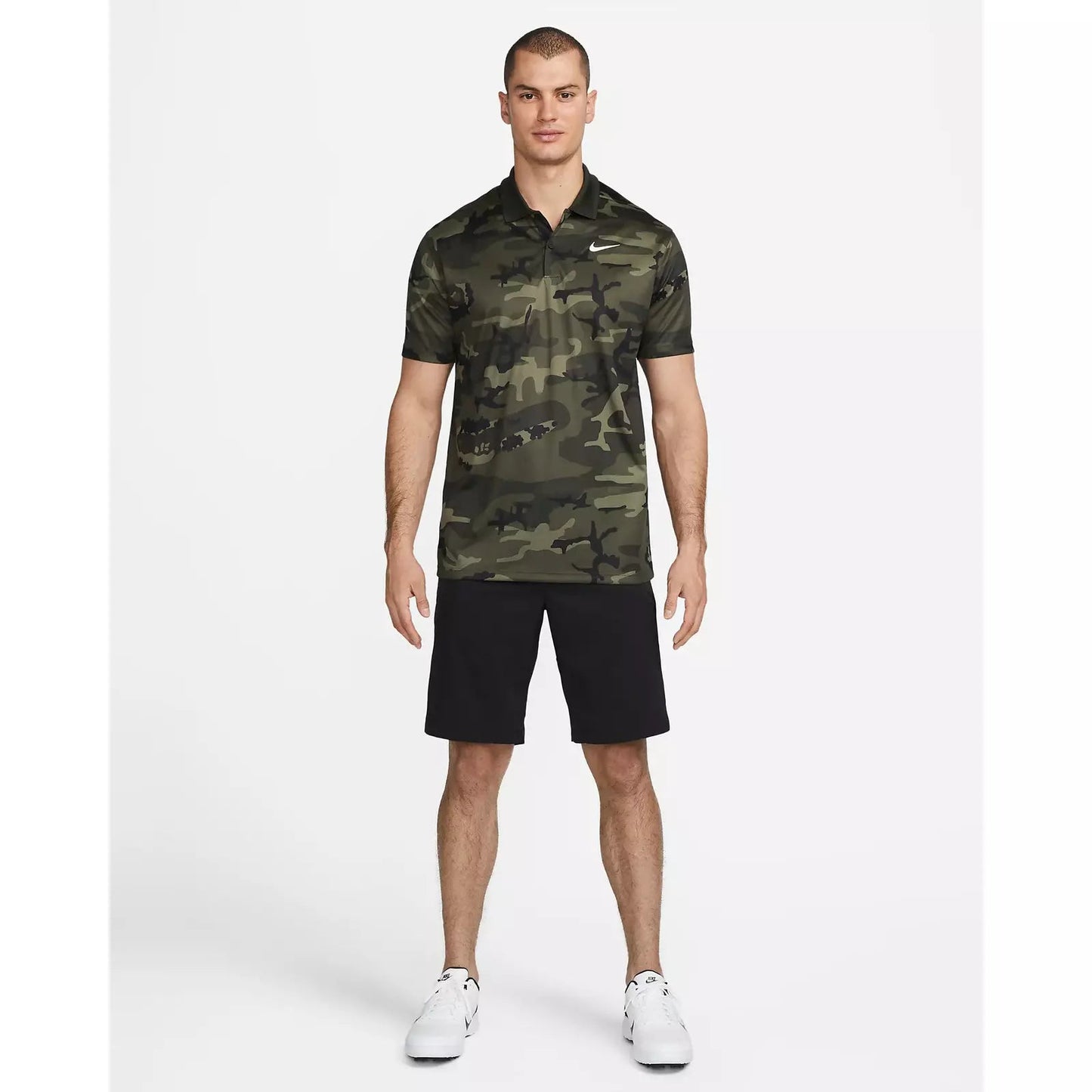 Nike Dri-Fit Victory+ Course Camo Golf Shirt DV7904
