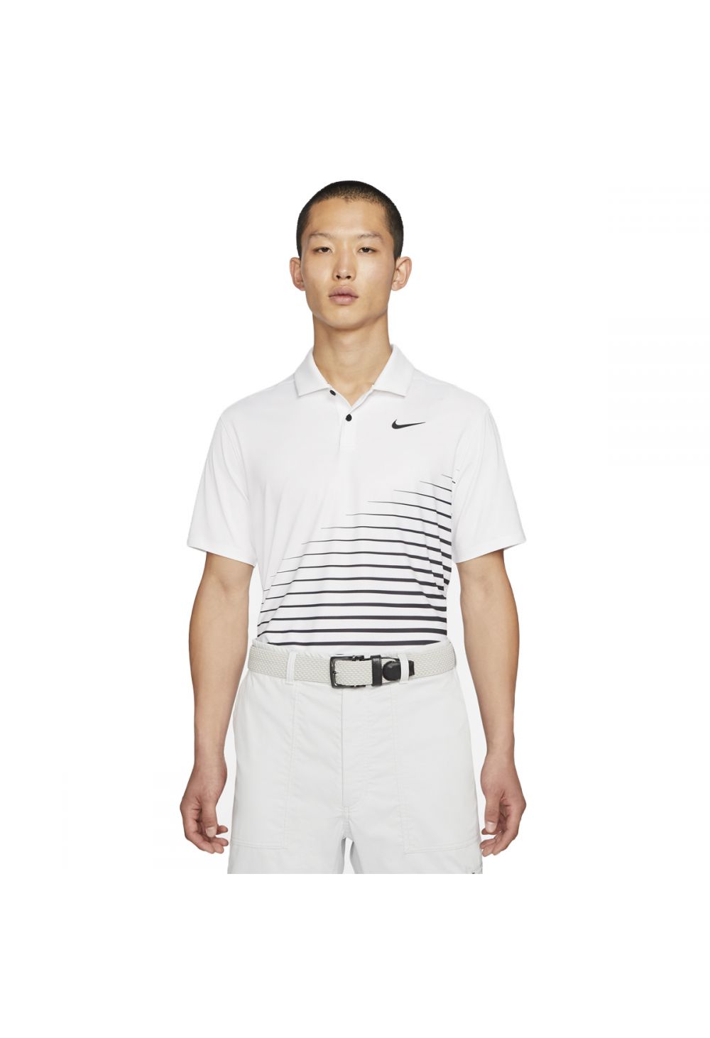 Nike Dry Vapor Stripe Graphic Golf Shirt CU9794
