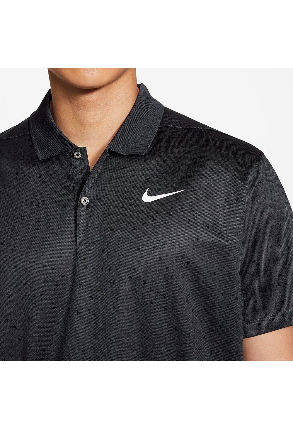 Nike Dry Victory Micro Print Golf Polo Shirt CU9841