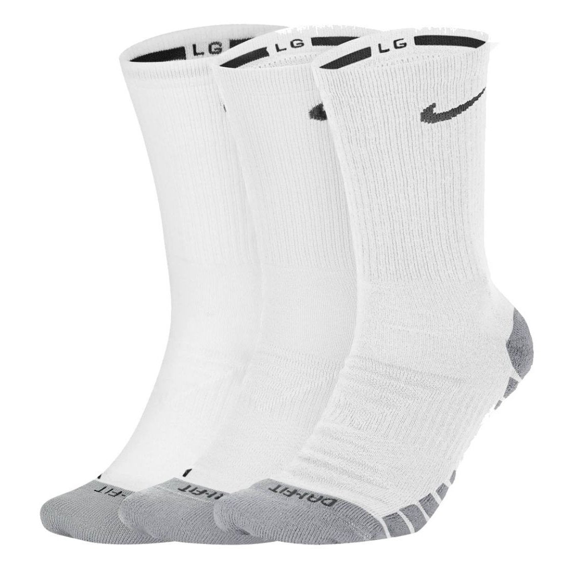 Nike Golf Dry Cushion Crew Socks 3-Pack SX5547