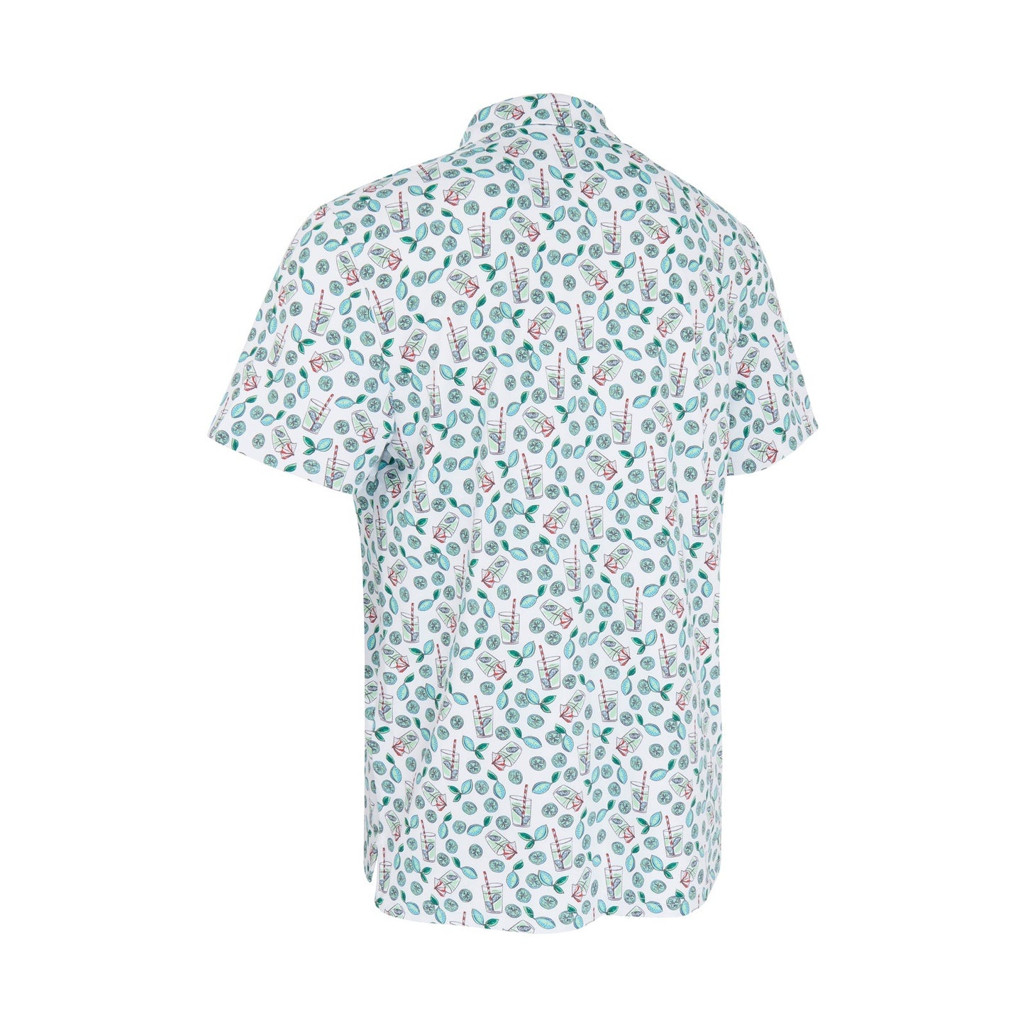 Original Penguin Lemonade All Over Print Golf Polo Shirt OGKSC042