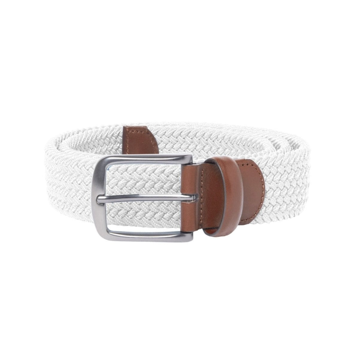 Original Penguin Solid Braided Golf Belt PN86102 White – Clarkes