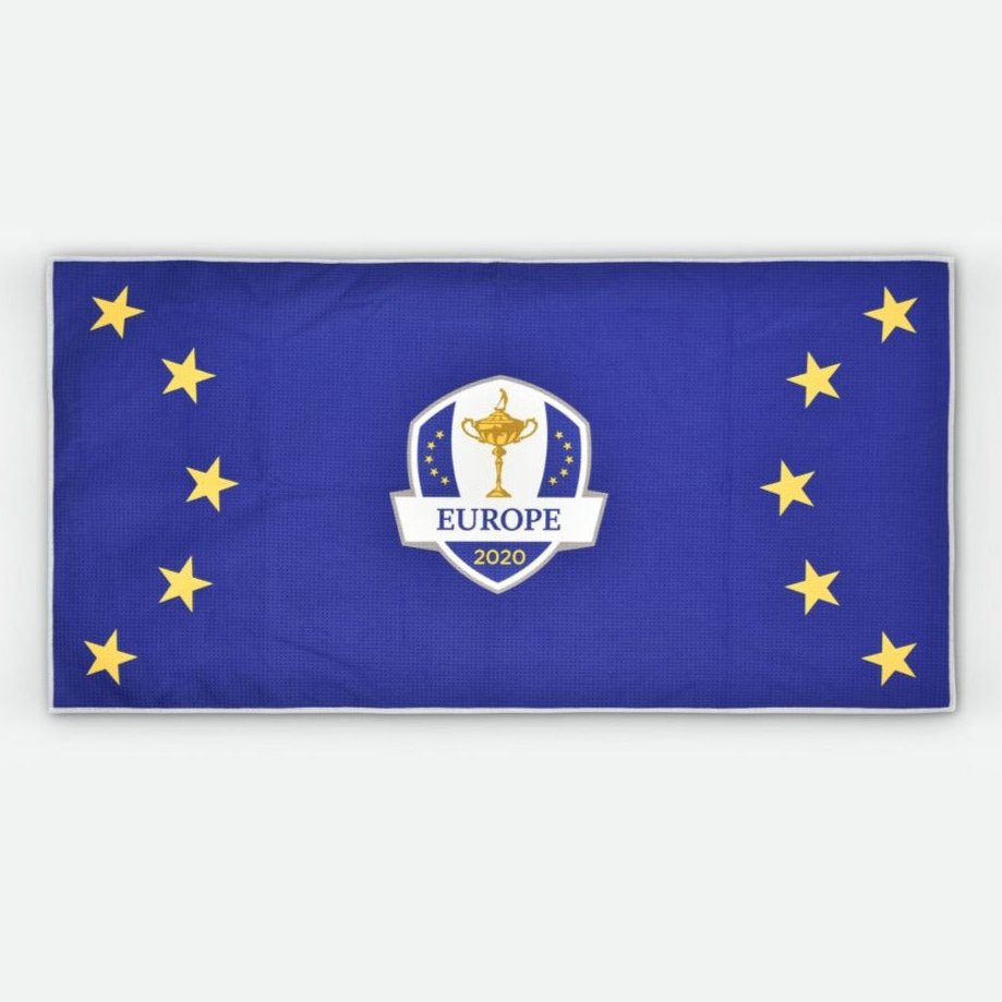 PRG Ryder Cup Team Europe Caddy Golf Towel
