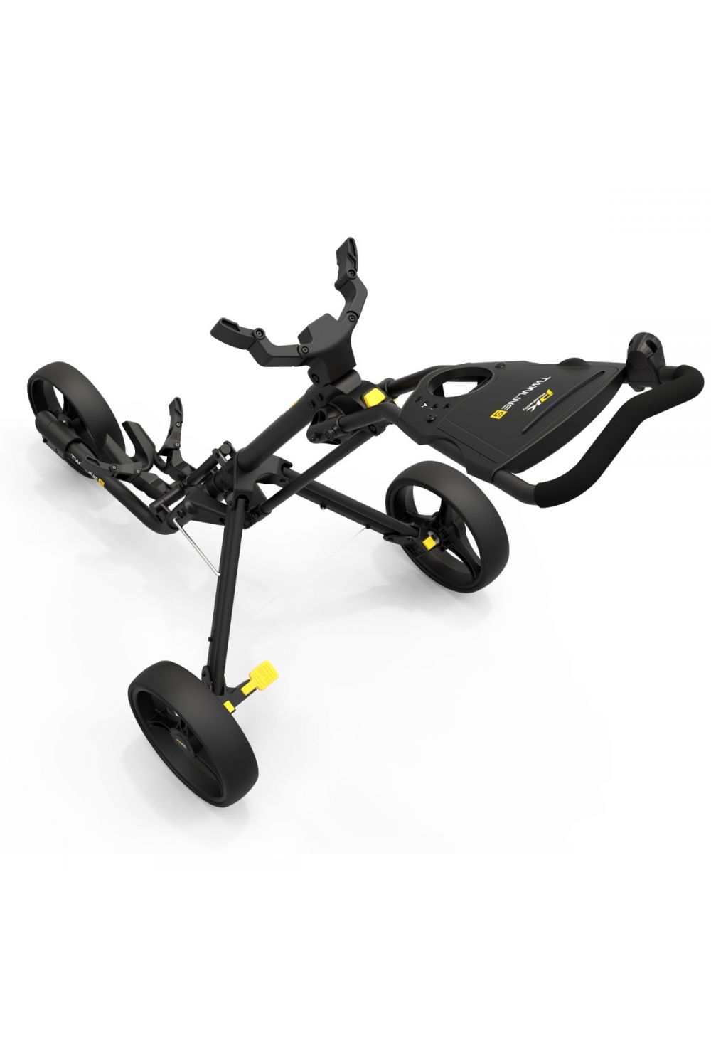 Powakaddy Twinline 5 Push Golf Trolley | Matte Black