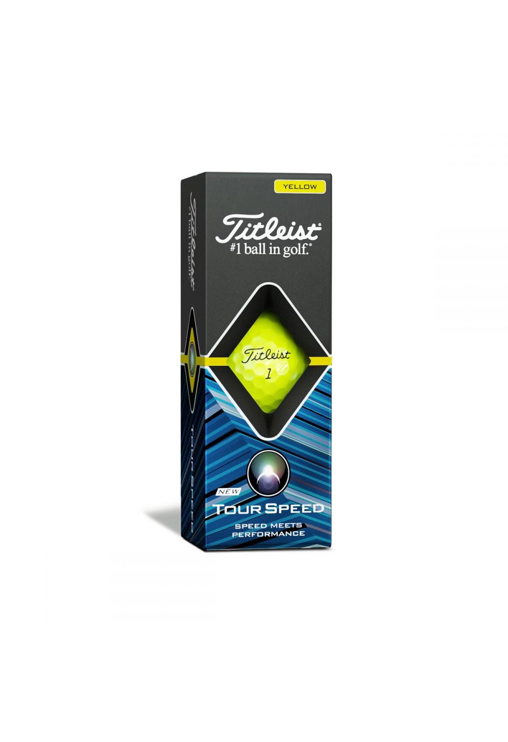 Titleist 2021 Tour Speed Golf Balls | Yellow