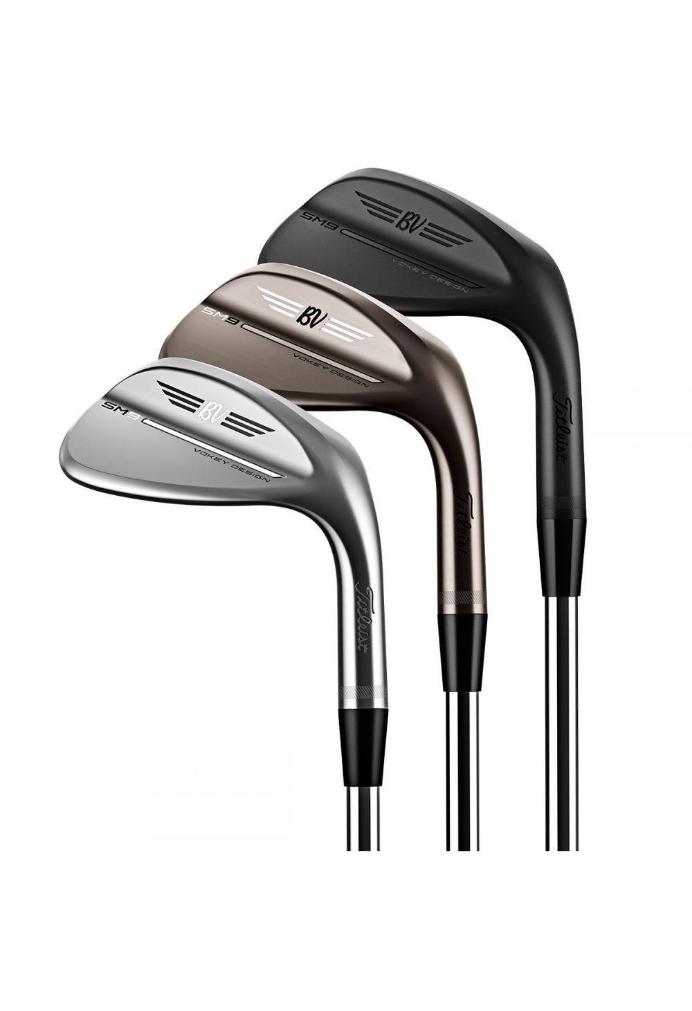 Titleist Vokey SM9 Golf Wedge | Brushed Steel