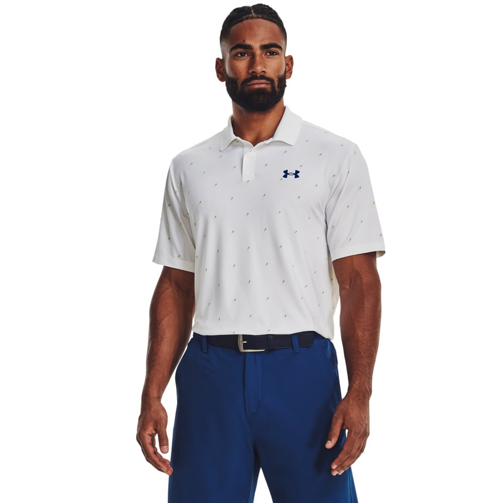 Under Armour Performance 3.0 Deuces Golf Polo Shirt 1377378