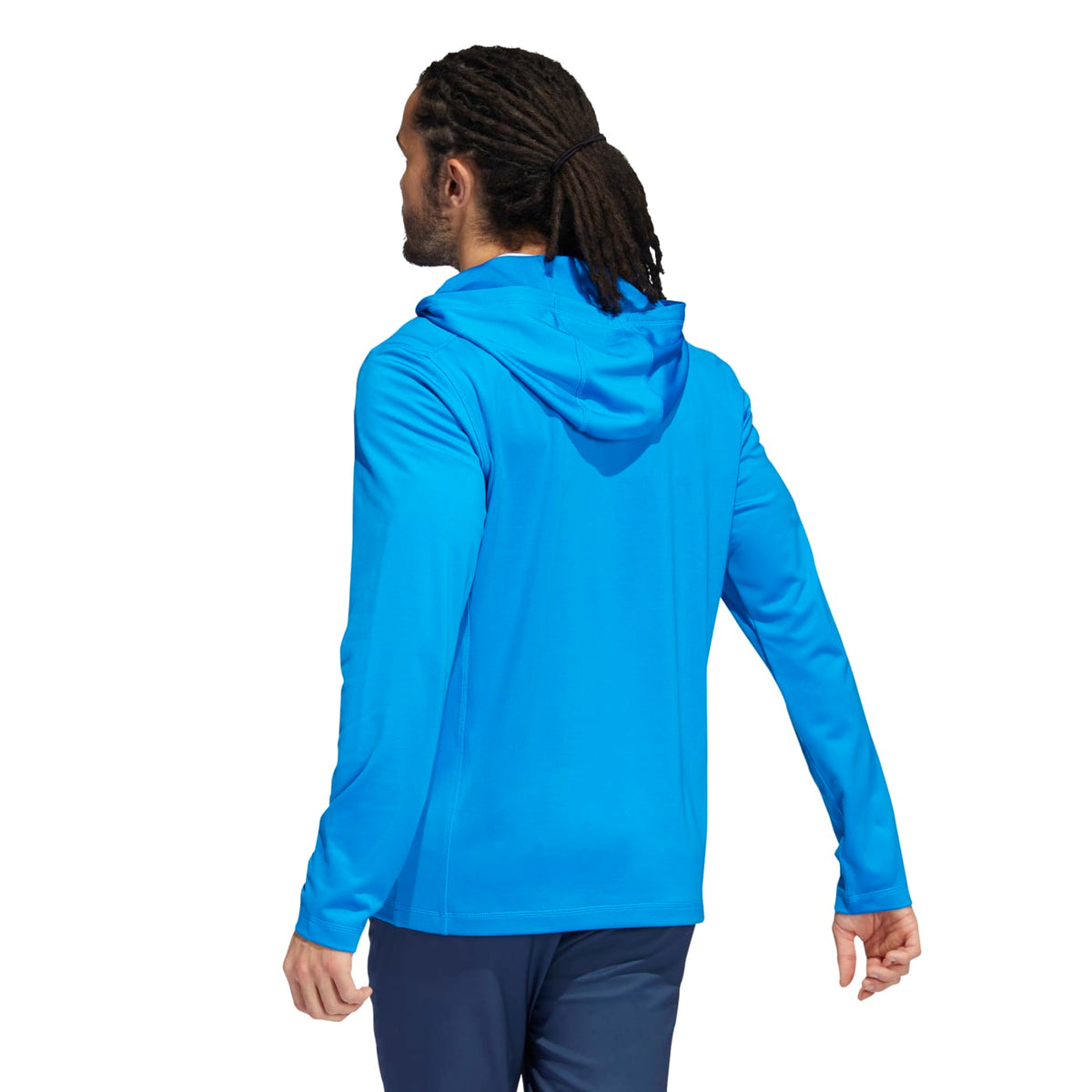 adidas Novelty Golf Hoodie HA6138 Blue Rush Clarkes Golf
