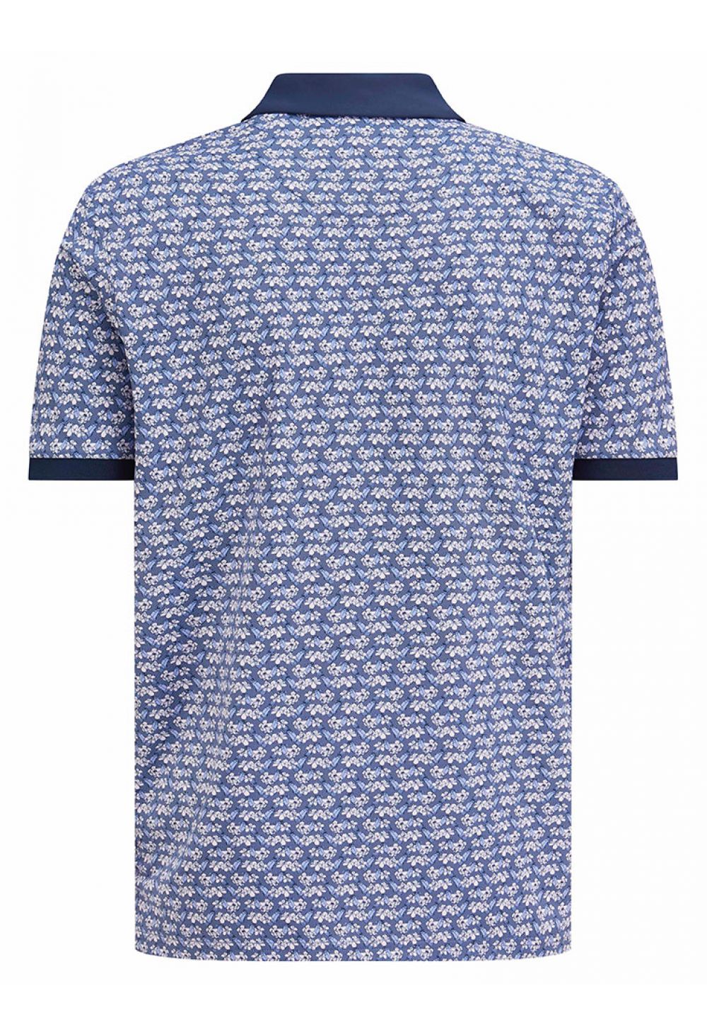 Original Penguin Mini Floral Print Golf Shirt OGKSB099GG