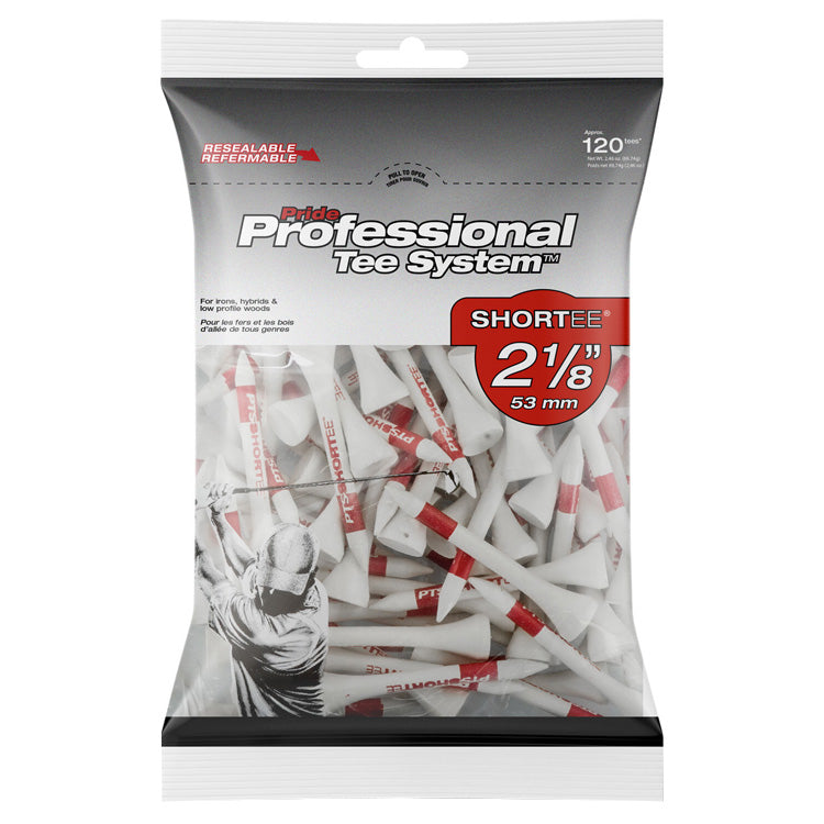 Pride Golf Tees Bumper Pack Red 120