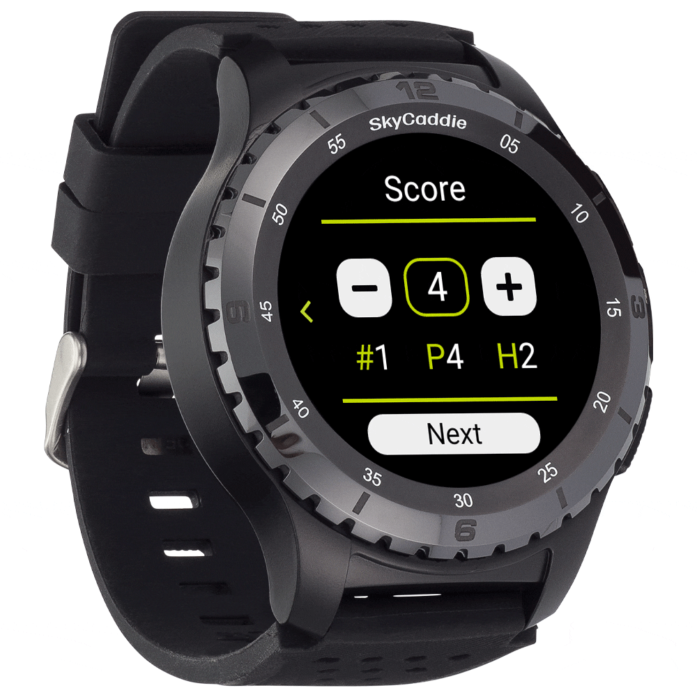 SkyCaddie LX5C Ceramic GPS Golf Watch