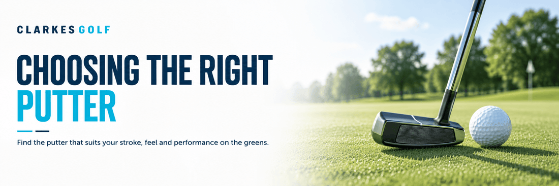 Choosing the right putter - Clarkes Golf