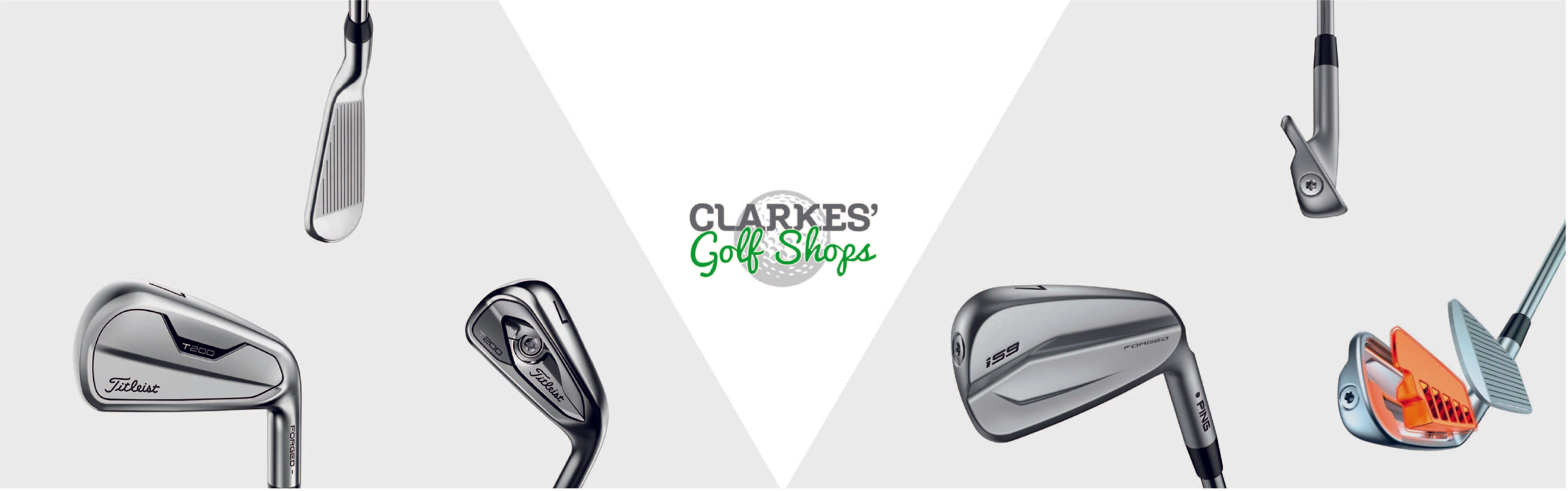 Titleist T200 Golf Irons Vs Ping i59 Golf Irons - Clarkes Golf