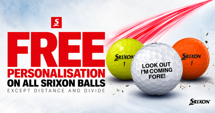 Srixon Personalised Golf Balls
