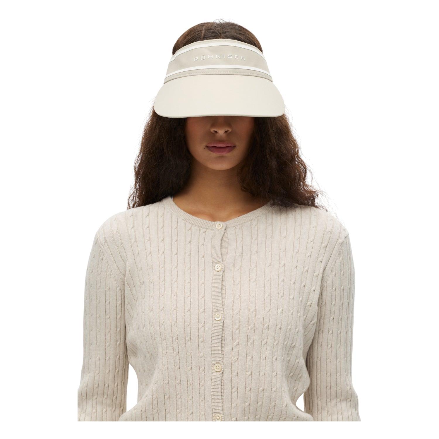 Rohnisch Ladies Classic Cable Golf Cardigan 000874