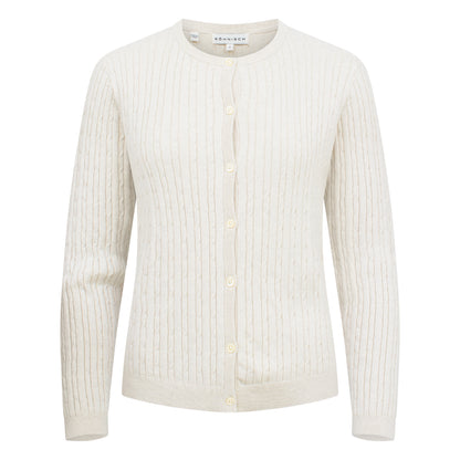 Rohnisch Ladies Classic Cable Golf Cardigan 000874
