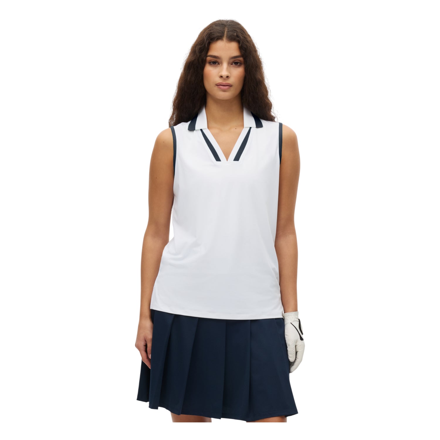 Rohnisch Ladies Essential Sleeveless Golf Polo Shirt 000882