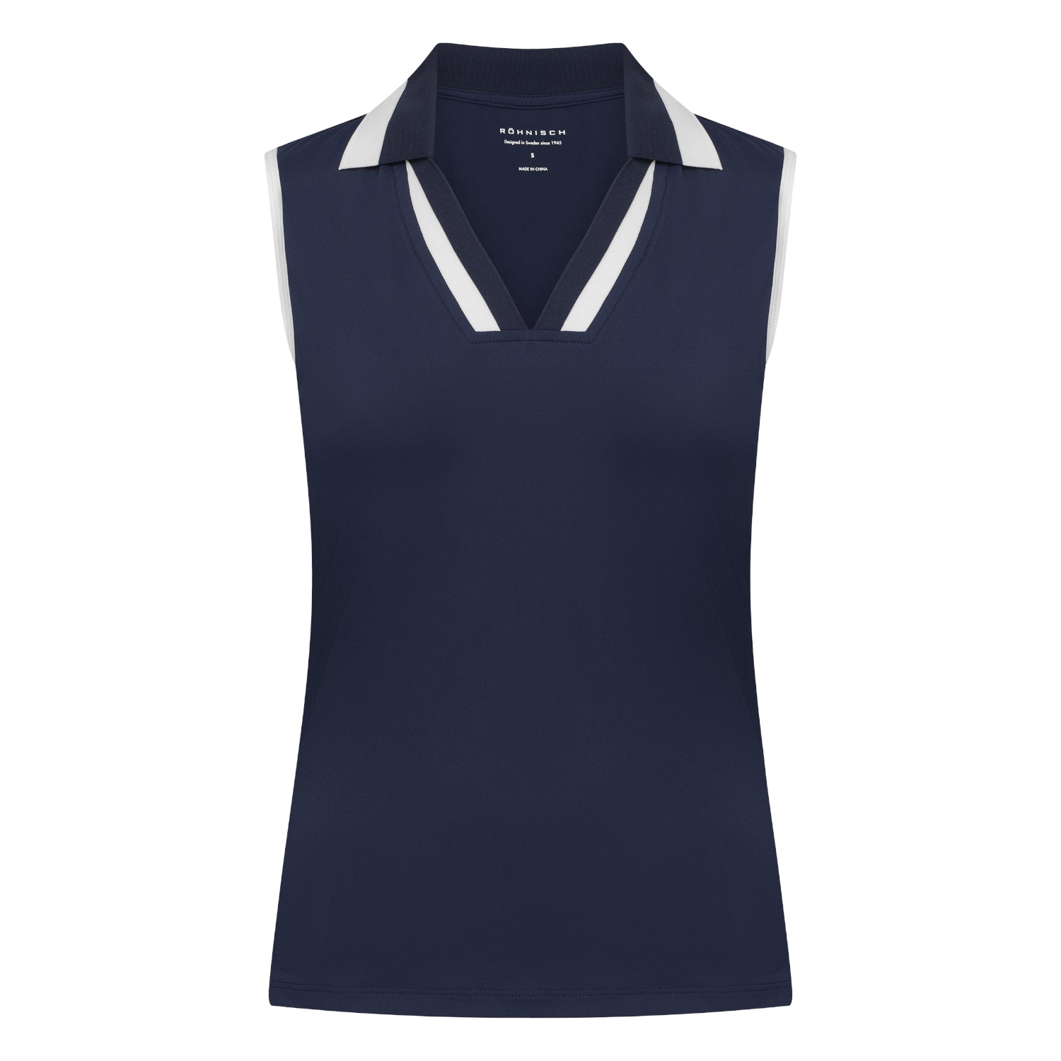 Rohnisch Ladies Essential Sleeveless Golf Polo Shirt 000882