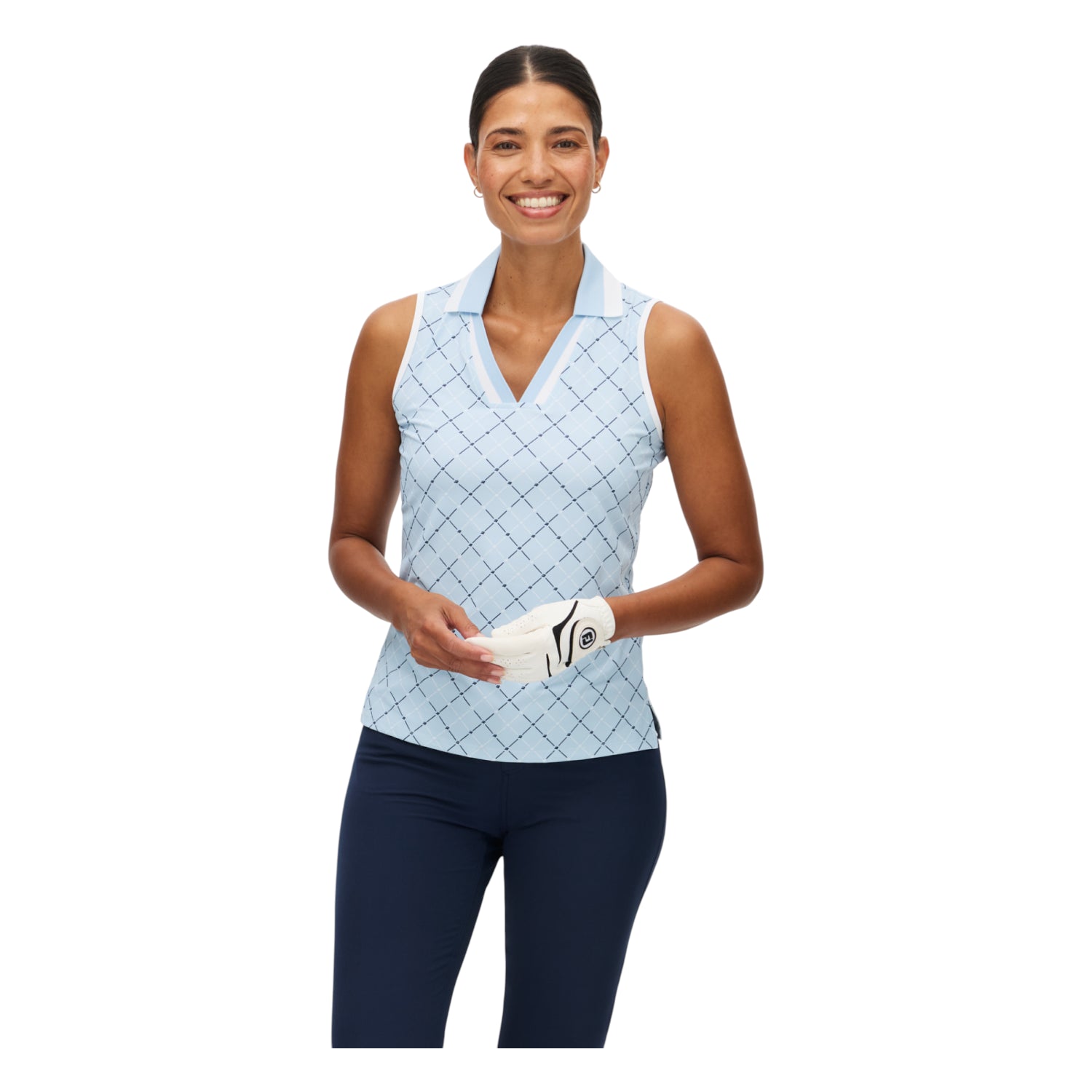 Rohnisch Ladies Essential Sleeveless Golf Polo Shirt 000882