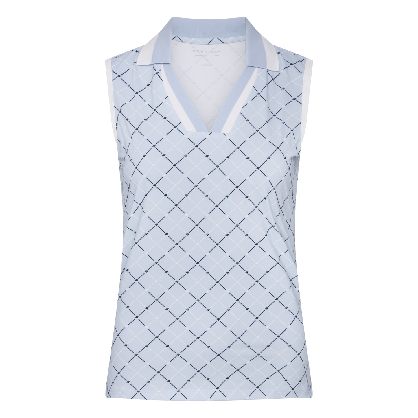 Rohnisch Ladies Essential Sleeveless Golf Polo Shirt 000882