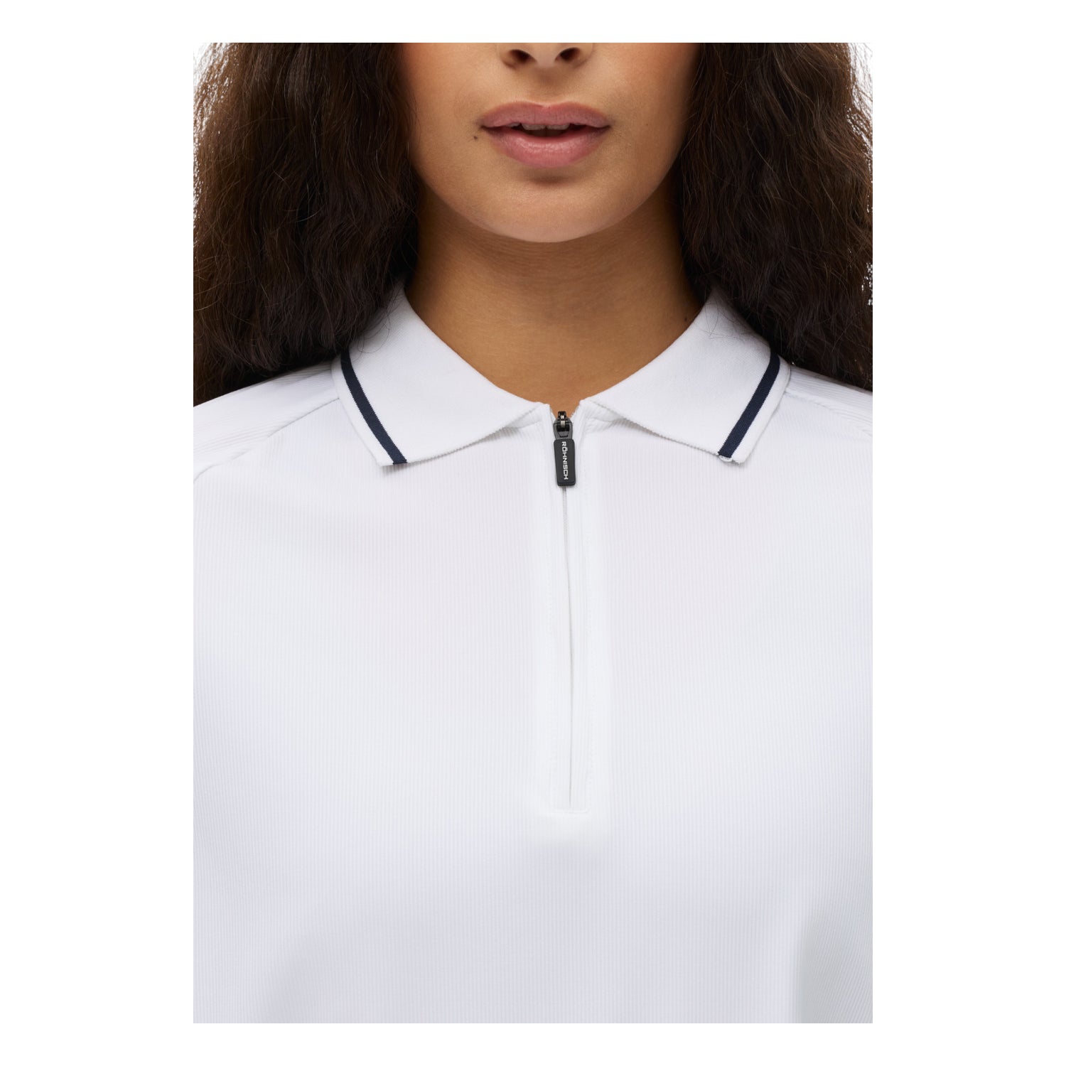 Rohnisch Ladies Rib Golf Polo Shirt 000986