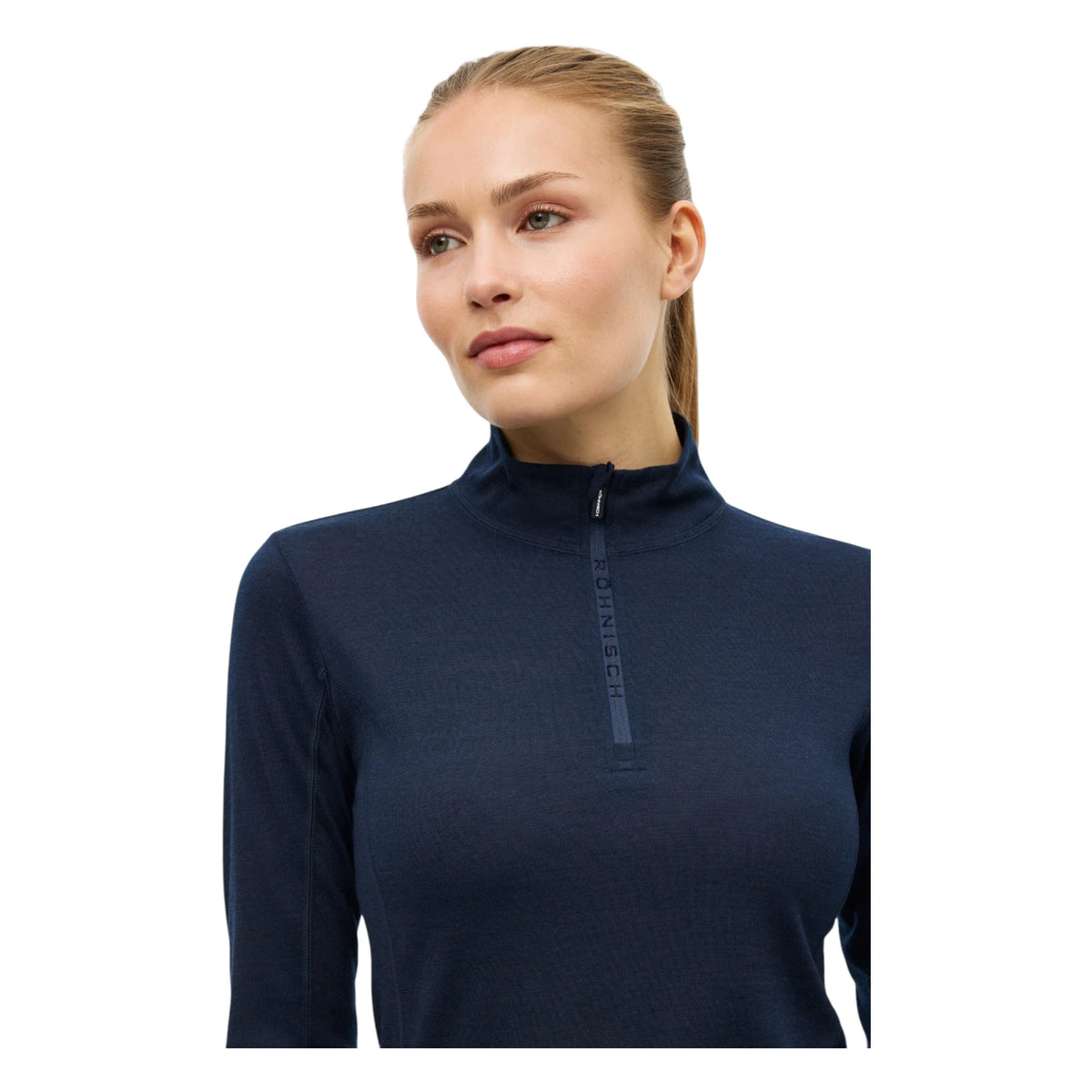 Rohnisch Ladies Merino Wool 1/2 Zip Golf Mid Layer 001076