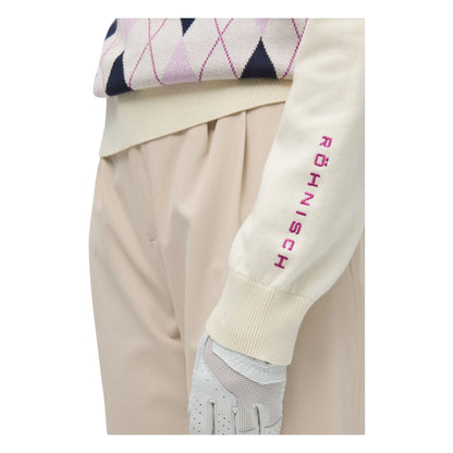 Rohnisch Ladies Heritage Knitted Golf Polo Shirt 001102