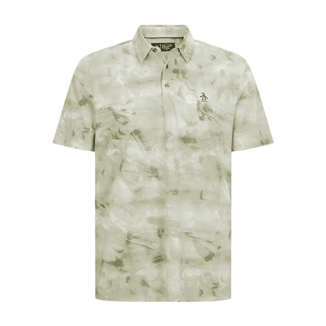 Original Penguin Tie Dye Golf Polo Shirt OGKFB013GG
