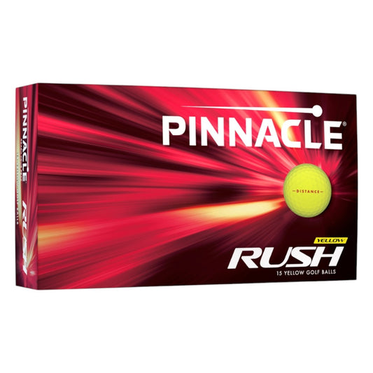 Pinnacle 2024 Rush 15 Pack Golf Balls | Yellow