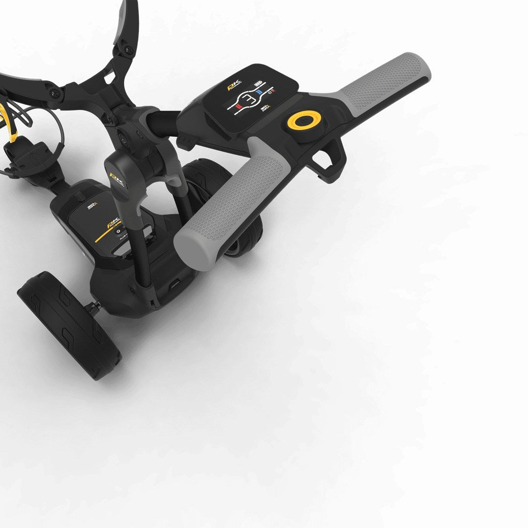Powakaddy FX3 Electric Golf Trolley | 36 Hole Lithium Battery Handle & Interface