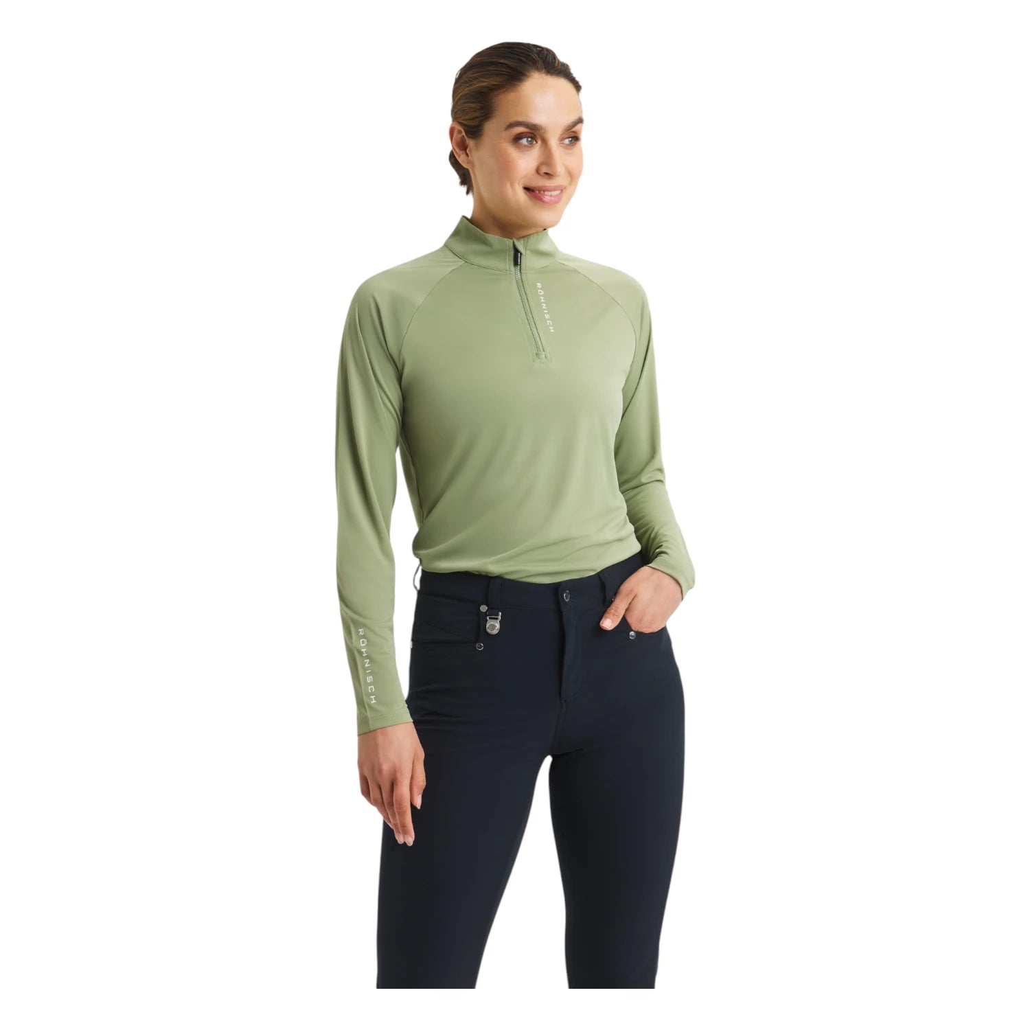 Rohnisch Ladies Addy L/S Golf Mid Layer 111517