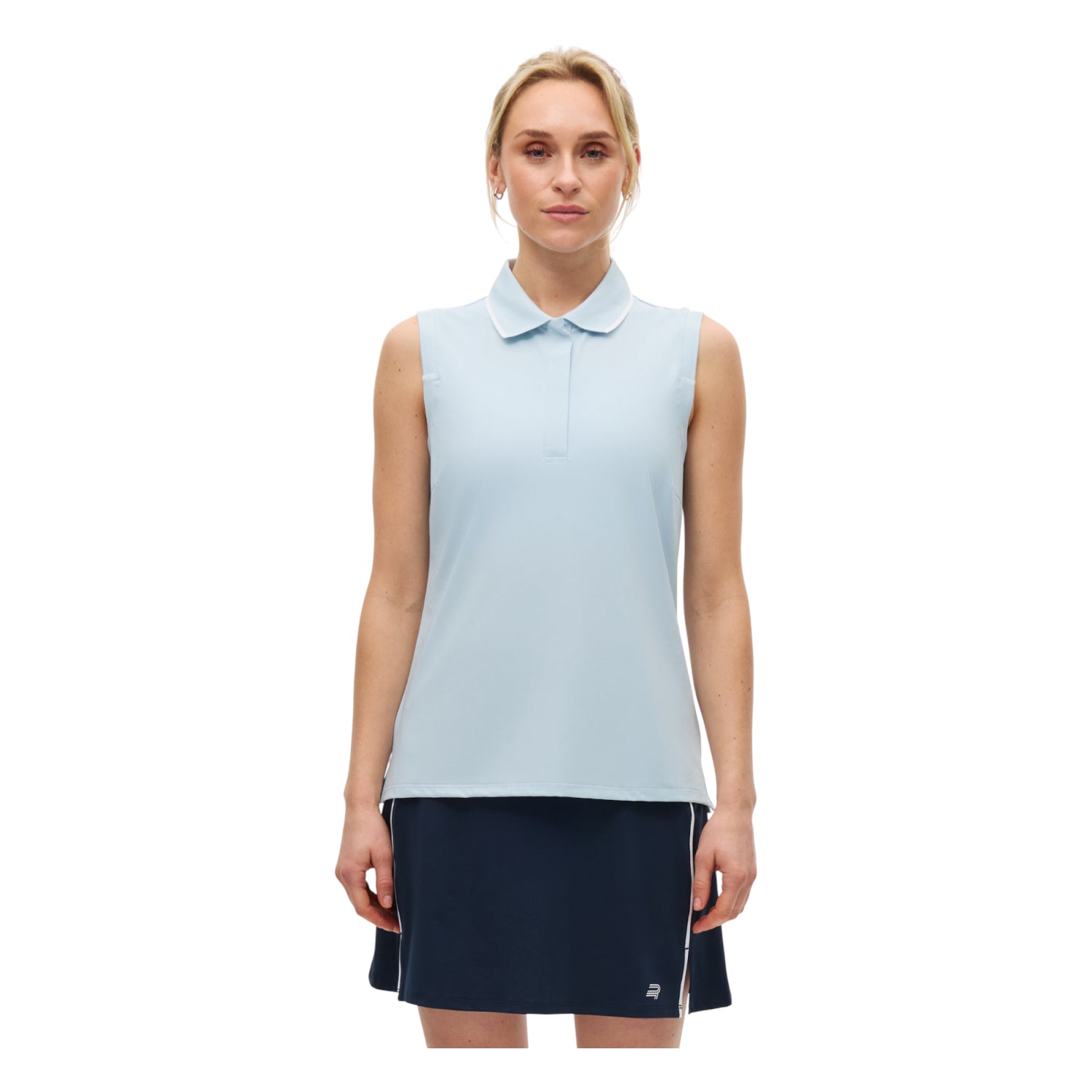 Rohnisch Ladies Sleeveless Deni Golf Polo Shirt 111522