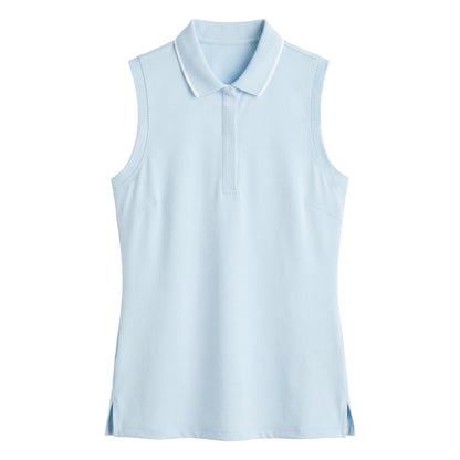 Rohnisch Ladies Sleeveless Deni Golf Polo Shirt 111522