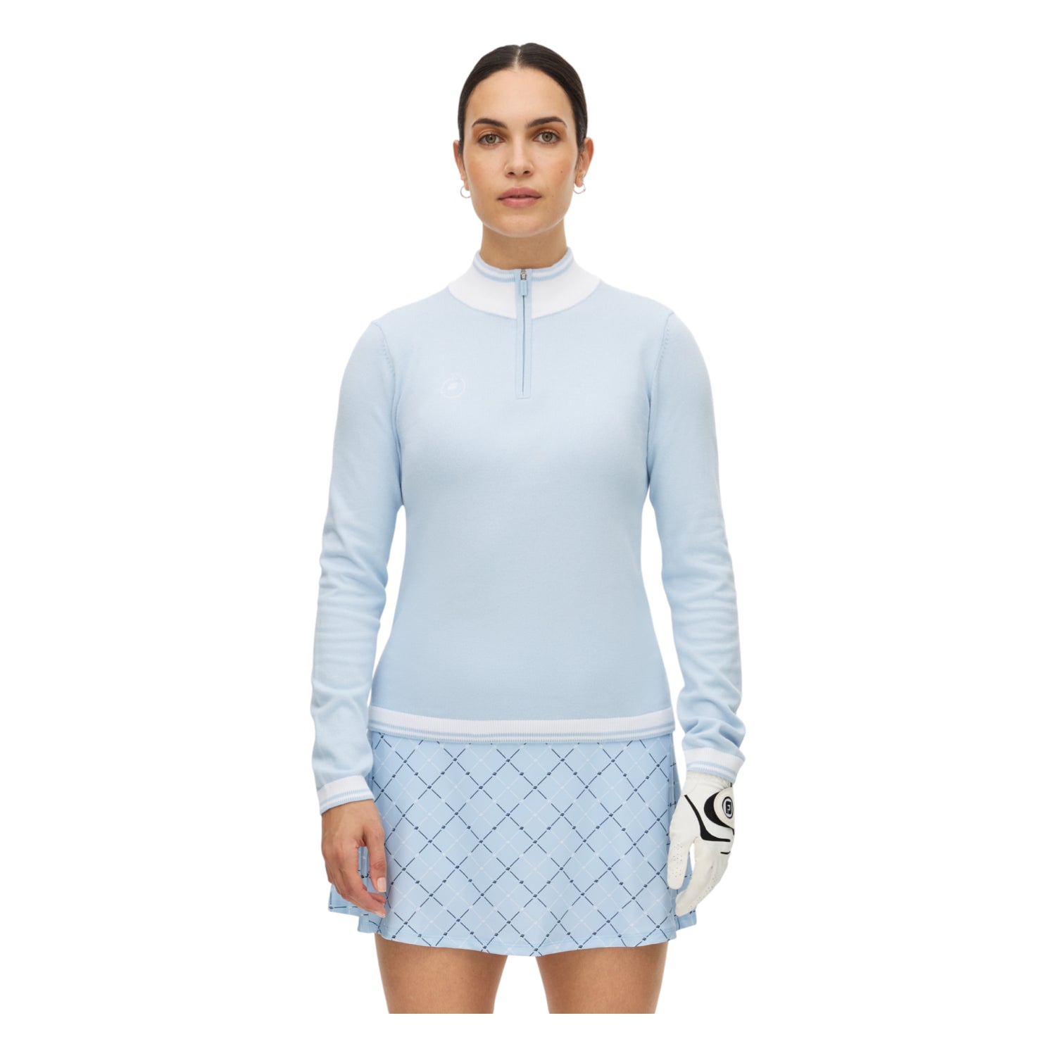 Rohnisch Ladies Kora Knitted 1/2 Zip Golf Mid Layer 112189
