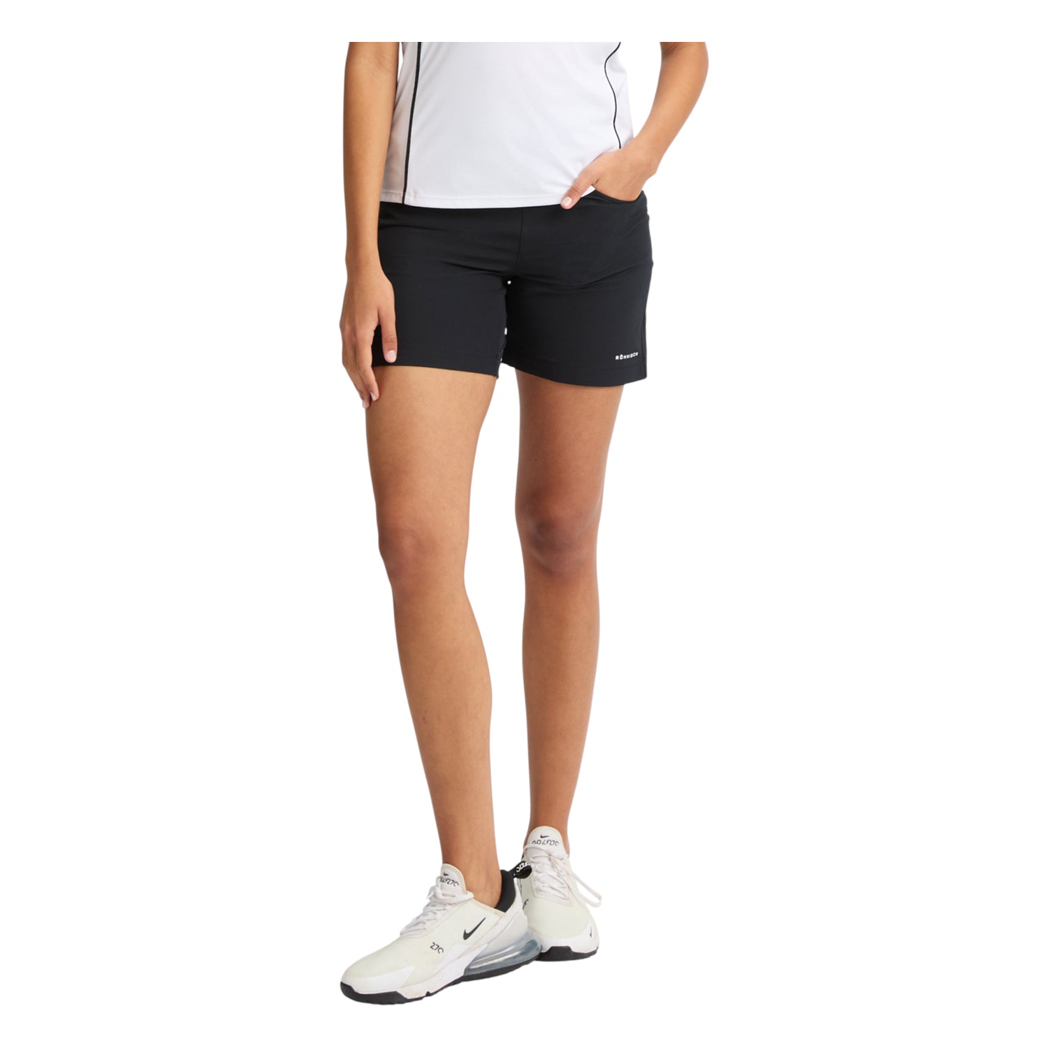 Rohnisch Ladies Twill Stretch Pull On Shorts 112334